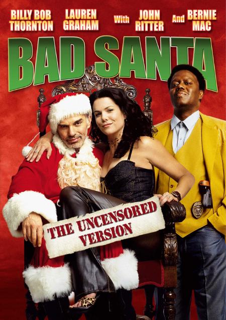 Movie poster for Bad Santa