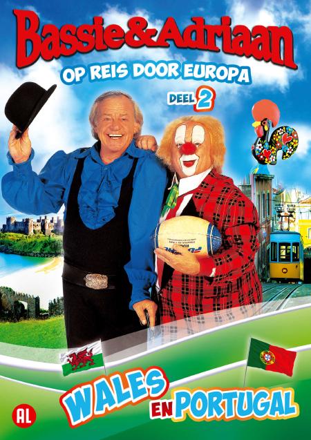 Movie poster for Bassie & Adriaan Op Reis door Europa DL 2 Wales en Portugal