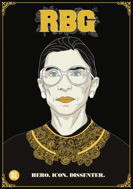 Movie poster for RBG